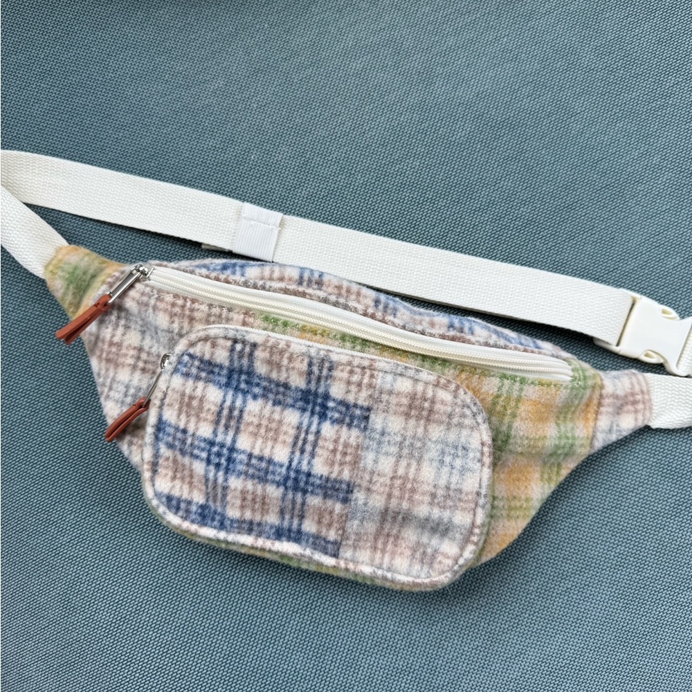 used once plaid fanny